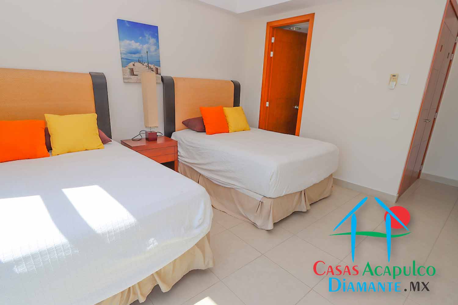 Mayan Lakes View 1 601 - Recámara uno 4